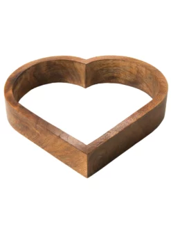 Objekt, Natur -KIBEK Verkäufe LightBurnHeart Objekt braun Natur 20x20x4 per