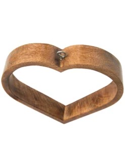 Objekt, Natur -KIBEK Verkäufe LightBurnHeart Objekt braun Natur 20x20x4 per2