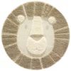 Kinder-Teppich, Beige -KIBEK Verkäufe Lioness KinderTeppich Beige 120rund pla