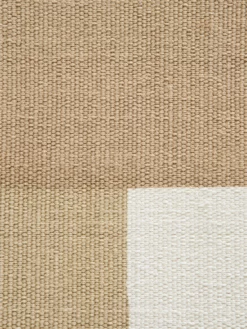 Flachgewebe-Teppich, Beige-Weiss 8 Flachgewebe-Teppich, Beige-Weiss -KIBEK Verkäufe Listrup FlachgewebeTeppich Braun BeigeWeiss 170x240 lup
