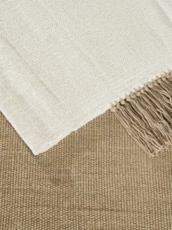 Flachgewebe-Teppich, Beige-Weiss 9 Flachgewebe-Teppich, Beige-Weiss -KIBEK Verkäufe Listrup FlachgewebeTeppich Braun BeigeWeiss 170x240 wel