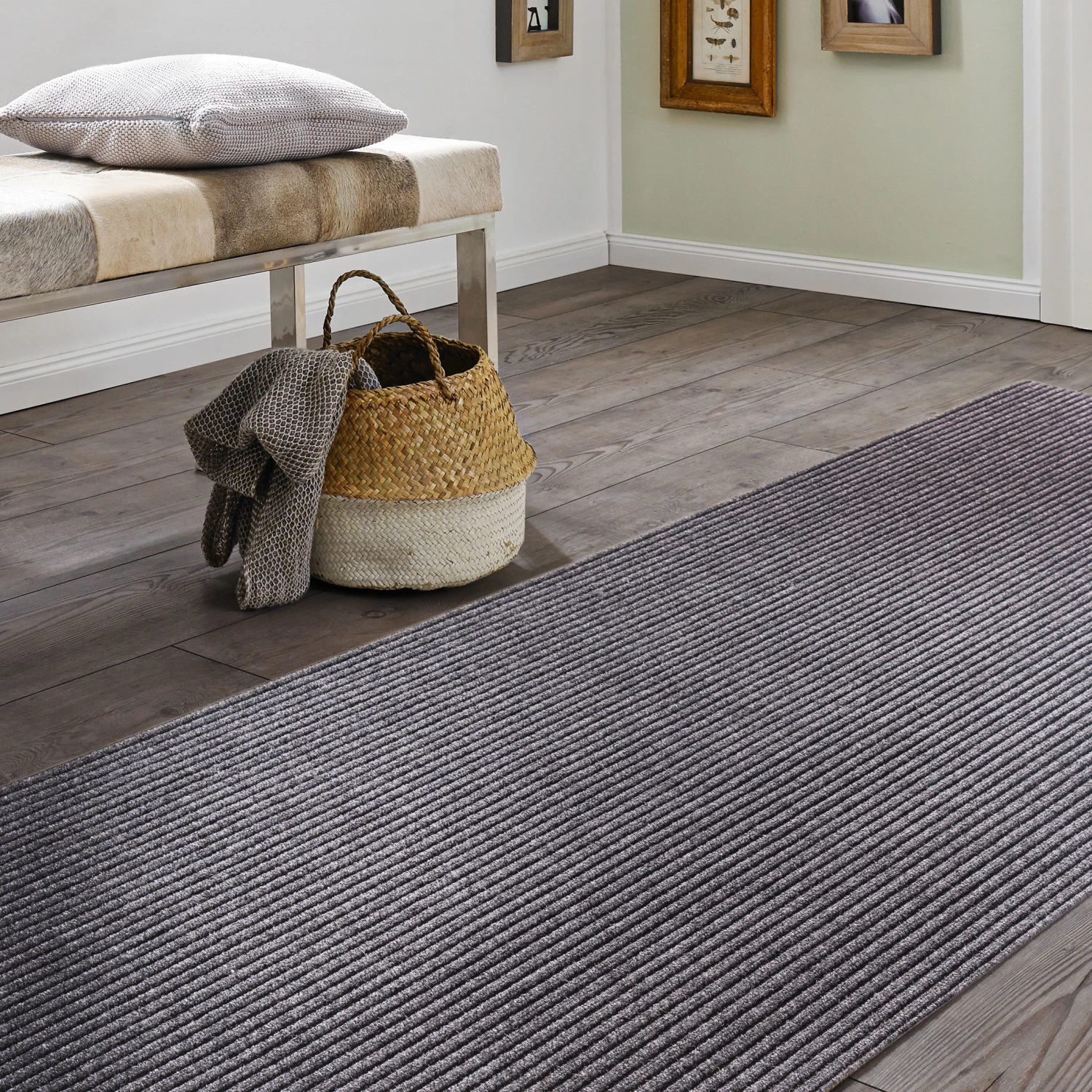 Sauberlaufmatte, Grau 3 Sauberlaufmatte, Grau