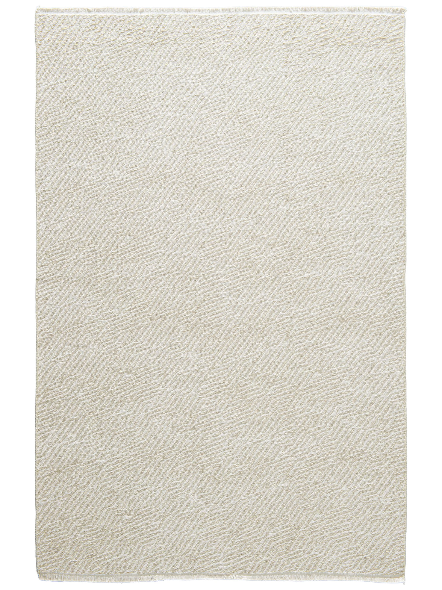Moderner Teppich, Beige 4 Moderner Teppich, Beige – Bild 2