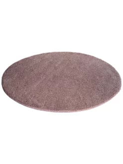 Hochflor-Teppich, Beere -KIBEK Verkäufe Lounge Hochflorteppich Lila Beere 200rund fper