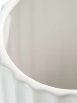 Deko-Vase, Weiss -KIBEK Verkäufe Lugu DekoVase Weiss lup1