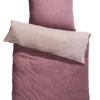 Bettwäsche, Mauve -KIBEK Verkäufe Madison Bettwaesche Lila Mauve 135x200 pla