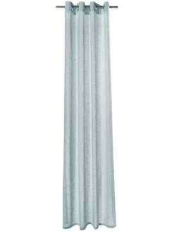 Ösenschal, Eisblau 8 Ösenschal, Eisblau -KIBEK Verkäufe Madox Gardine Oesenschal blau Eisblau 140x245 pla1