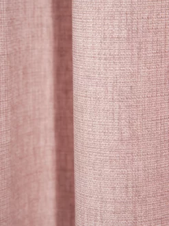 Ösenschal, Rose -KIBEK Verkäufe Malia Gardine Oesenschal Rosa Rose 140x245 lup2