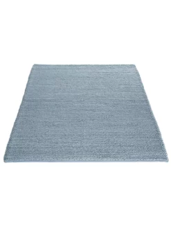 Woll-Teppich, Sky Blue -KIBEK Verkäufe Malmby Handwebteppich hellblau Skyblue 170x240 fper