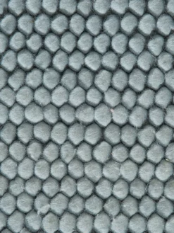 Woll-Teppich, Sky Blue -KIBEK Verkäufe Malmby Handwebteppich hellblau Skyblue lup3