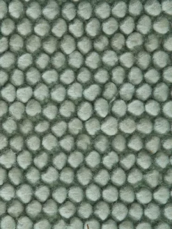 Woll-Teppich, Mint -KIBEK Verkäufe Malmby Handwebteppich hellgruen Mint lup3