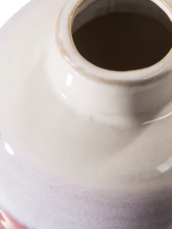 Deko-Vase, Rot/Weiss -KIBEK Verkäufe Marianola DekoVase Rot RotWeiss 12x12x132C5 lup1