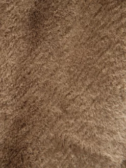 Kunstfell-Teppich, Mokka 9 Kunstfell-Teppich, Mokka -KIBEK Verkäufe MeanadeLuxe KunstfellTeppich Braun Mokka 100rund lup
