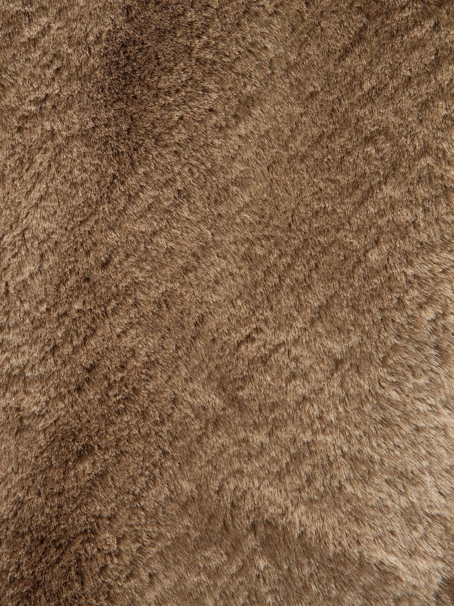 Kunstfell-Teppich, Mokka 6 Kunstfell-Teppich, Mokka – Bild 4