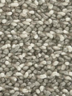 Woll-Teppich, Grey/White 12 Woll-Teppich, Grey/White -KIBEK Verkäufe Melbu WollTeppich Grau GreyWhite 200x300 lup