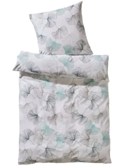 Renforcé-Bettwäsche, Mint -KIBEK Verkäufe Miara Bettwaesche Mehrfarbig Mint 135x200 pla