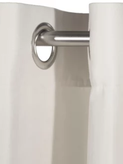 Ösenschal, Offwhite -KIBEK Verkäufe Milla Gardine Oesenschal creme Offwhite 140x245 lup1