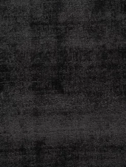 Viskose-Teppich, Schiefer -KIBEK Verkäufe Miramar UniTeppich Schwarz Schiefer rund lup