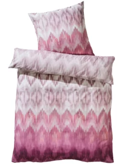 Renforcé-Bettwäsche, Fuchsia -KIBEK Verkäufe Mirani Bettwaesche Rosa Fuchsia 135x200 pla