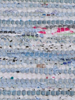 Fleckerl-Teppich, Blue Bay White -KIBEK Verkäufe Moelndal FleckerlTeppich Hellblau BlueBayWhite lup