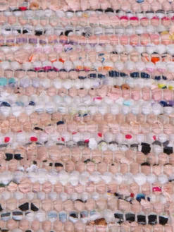 Fleckerl-Teppich, Rose -KIBEK Verkäufe Moelndal FleckerlTeppich Hellrot Rose lup