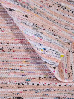 Fleckerl-Teppich, Rose -KIBEK Verkäufe Moelndal FleckerlTeppich Hellrot Rose wel