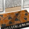 Fußmatte, Willkommen 1 Fußmatte, Willkommen -KIBEK Verkäufe MyGarden Fussmatte Braun Willkommen 40x60 mil