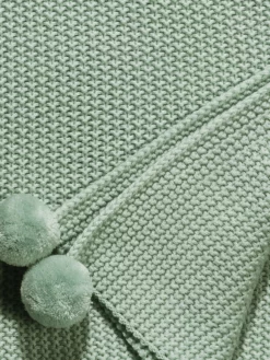 Decke, Altmint -KIBEK Verkäufe Mysa Decke gruen Altmint 150x200 lup2