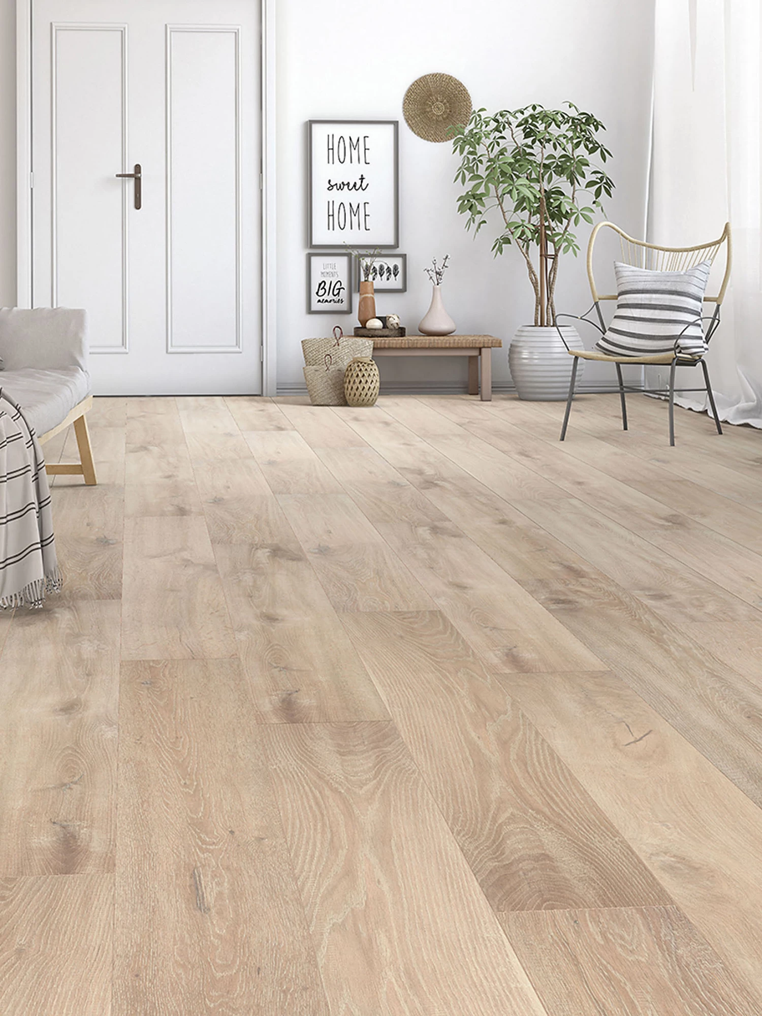 Klick-Laminat, Oak Limed 62264 3 Klick-Laminat, Oak Limed 62264