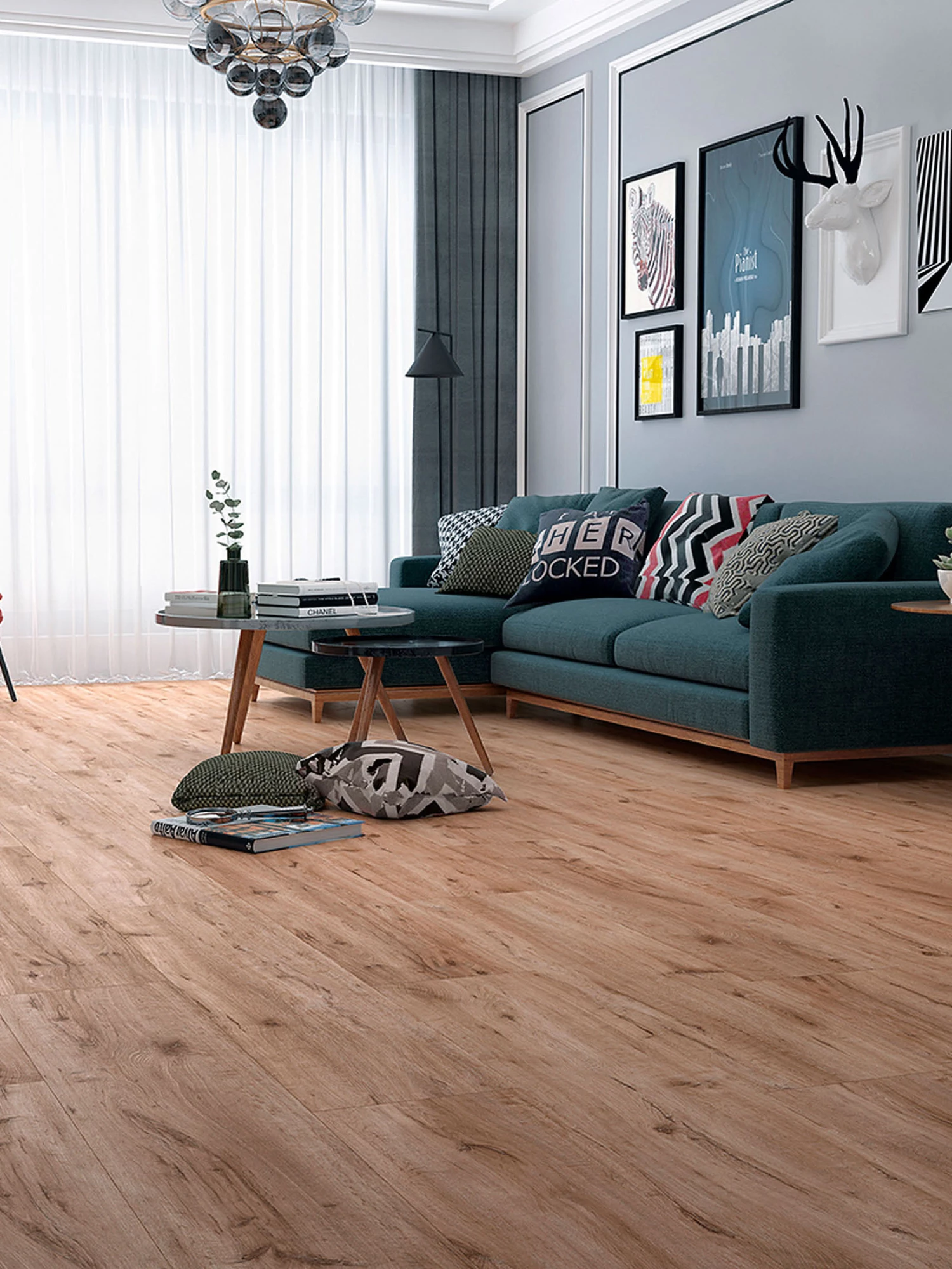 Klick-Laminat, Nature Oak 62274 3 Klick-Laminat, Nature Oak 62274