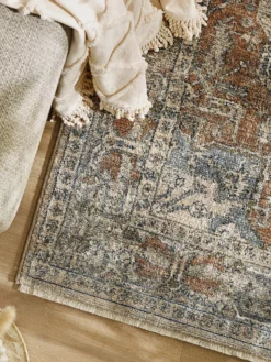 Vintage-Teppich, Kupfer -KIBEK Verkäufe Palacio Vintageteppich Terracotta Kupfer 160x230 mil2