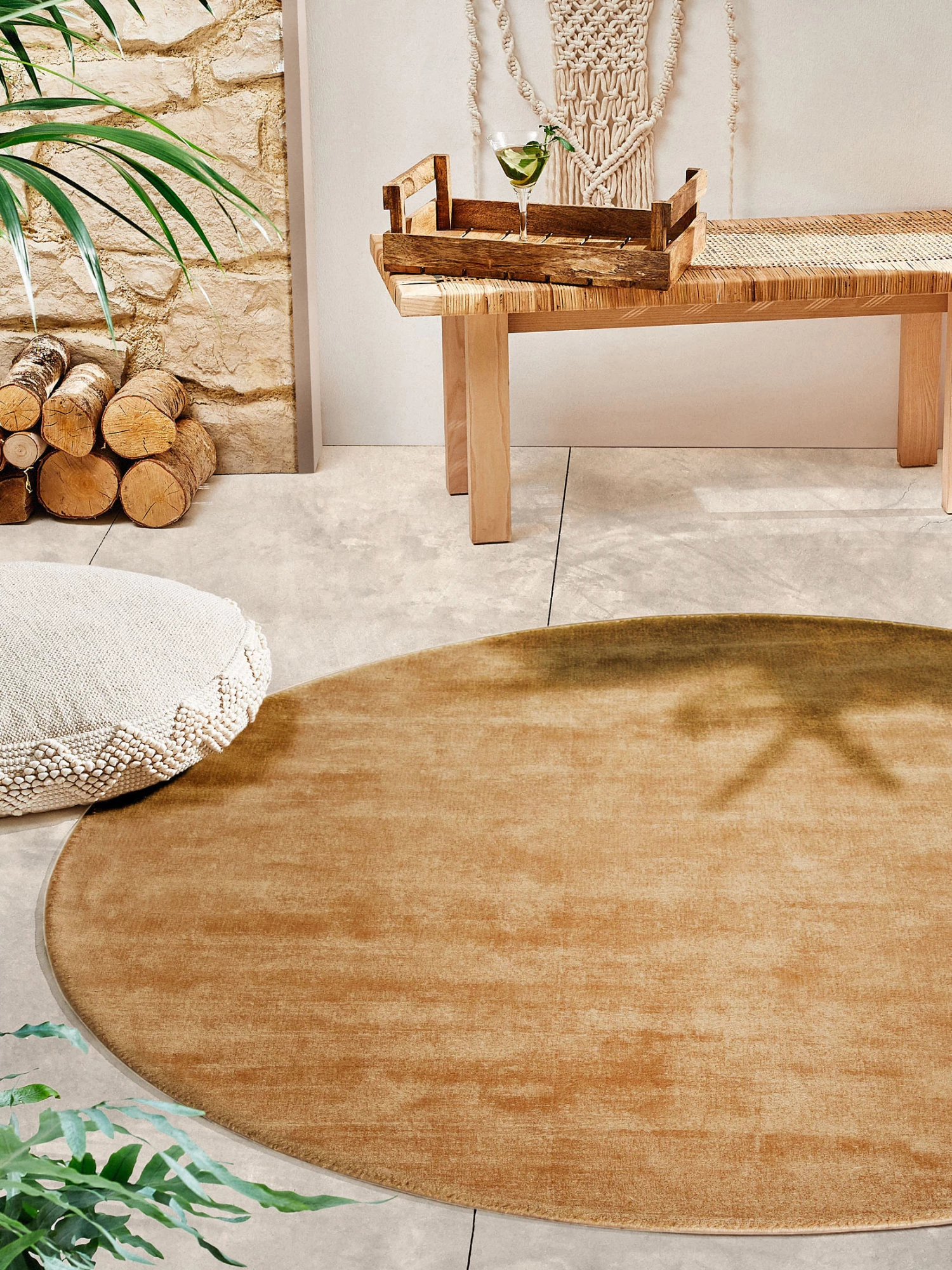 Viskose-Teppich, Copper 3 Viskose-Teppich, Copper