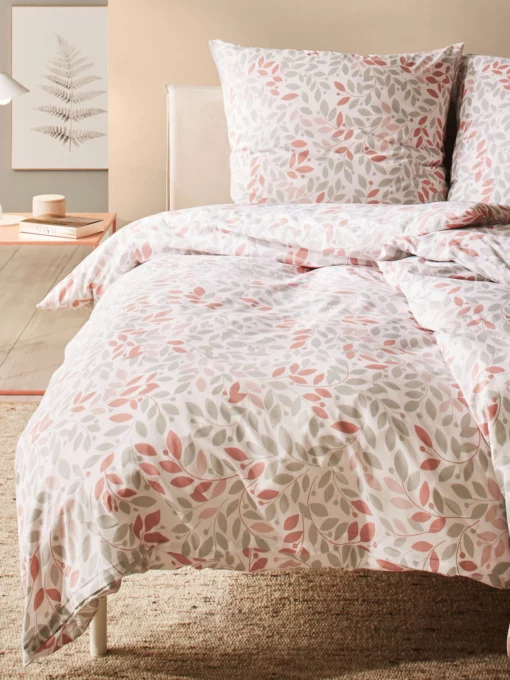 Renforcé-Bettwäsche, Altrosa 6 Renforcé-Bettwäsche, Altrosa -KIBEK Verkäufe Pinja Bettwaesche Rosa Altrosa 135x200 mil