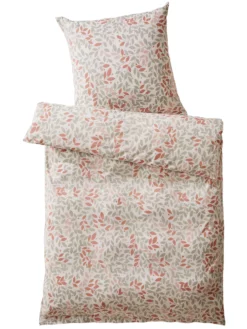 Renforcé-Bettwäsche, Altrosa -KIBEK Verkäufe Pinja Bettwaesche Rosa Altrosa 135x200 pla