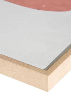 Druck Gerahmt, Orange/Weiss 10 Druck Gerahmt, Orange/Weiss -KIBEK Verkäufe Polly Druckgerahmt Orange OrangeWeiss 63x63 lup2