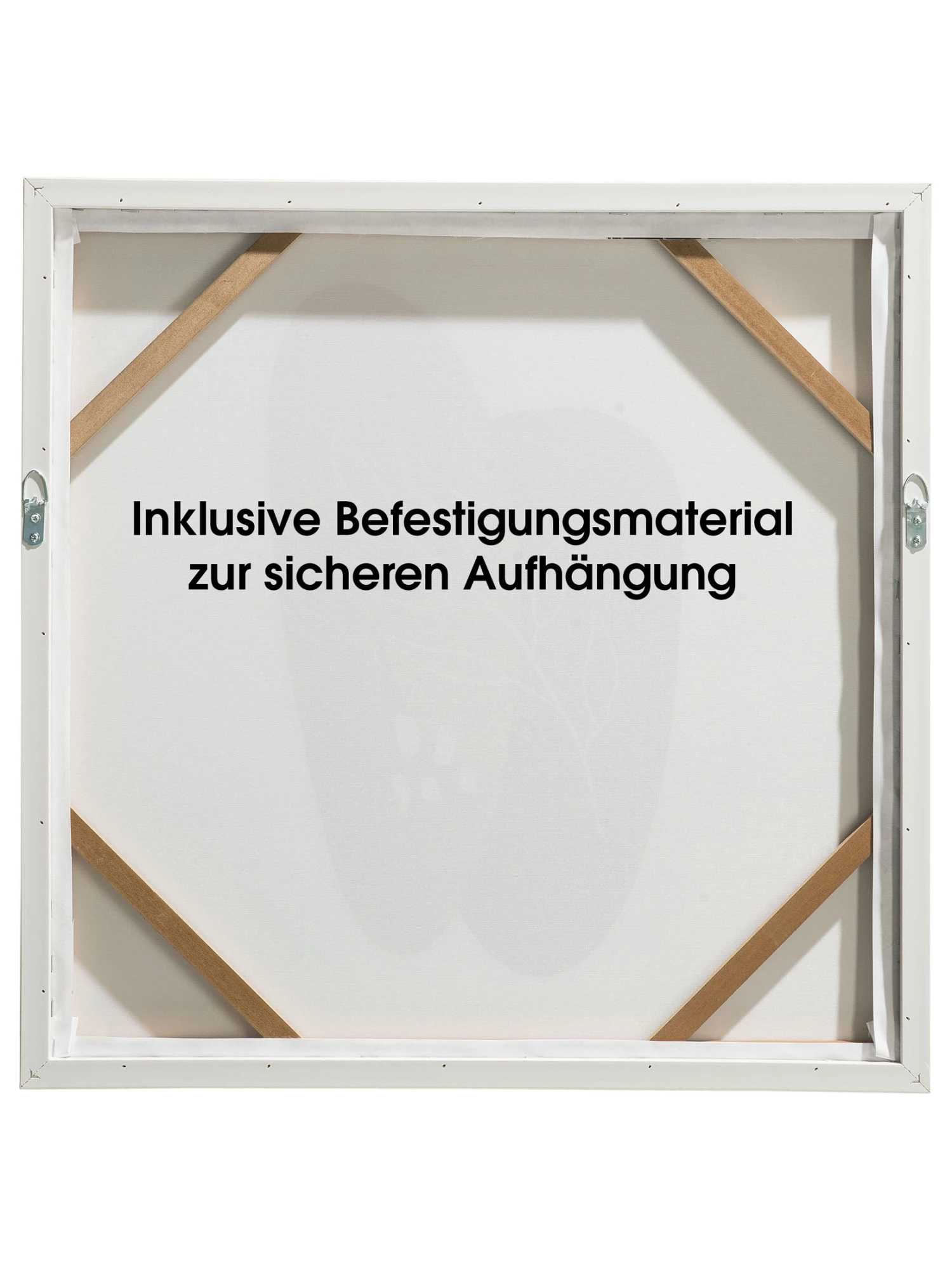 Druck Gerahmt, Orange/Weiss 7 Druck Gerahmt, Orange/Weiss – Bild 5