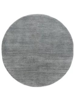 Woll-Teppich, Dunkelgrau