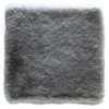 Sitzauflage, Anthrazit -KIBEK Verkäufe Ranua Kunstfell Sitzkissen Dunkelgrau Anthrazit 35x35 pla