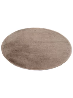 Kunstfell-Teppich, Cappuccino 8 Kunstfell-Teppich, Cappuccino -KIBEK Verkäufe Ranua Kunstfellteppich braun cappuccino rund100 fper