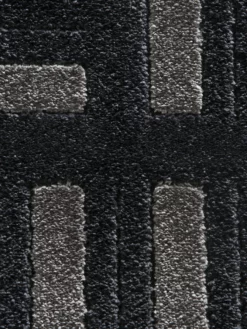 Moderner Teppich, Anthrazit 10 Moderner Teppich, Anthrazit -KIBEK Verkäufe Rieseby ModernerTeppich Dunkelgrau Anthrazit 160x230 lup