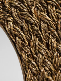 Spiegel, Natural -KIBEK Verkäufe Rondell Spiegel Hellbraun Natural 50rund lup