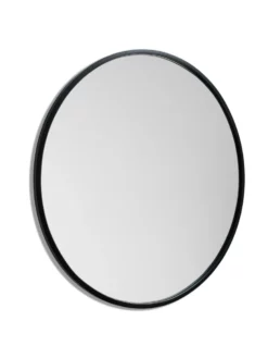 Spiegel, Schwarz -KIBEK Verkäufe RoundBeauty Spiegel Schwarz 80rund per