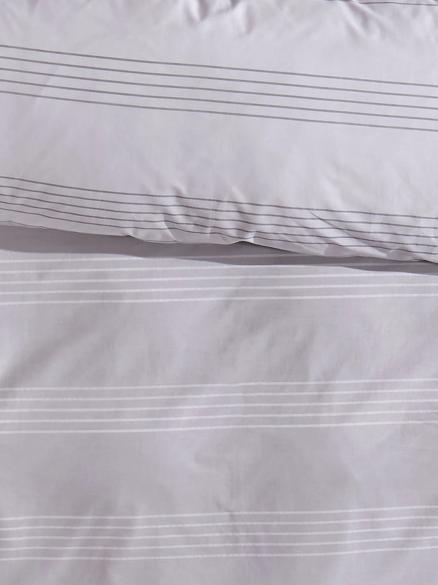 Renforcé-Bettwäsche, Grau/Weiss 7 Renforcé-Bettwäsche, Grau/Weiss – Bild 5