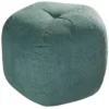 Pouf, Salbeiblau -KIBEK Verkäufe Samson Pouf Blau Salbeiblau 50x50 per
