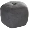 Pouf, Anthrazit 2 Pouf, Anthrazit -KIBEK Verkäufe Samson Pouf Grau Anthrazit 50x50 per