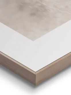 Leinwand Druck, Hellgrau -KIBEK Verkäufe SandyHands Druckgerahmt Hellgrau 50x70 lup2