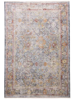 Vintage-Teppich, Medina -KIBEK Verkäufe Sanguis VintageTeppich Hellgrau Medina 200x290 pla