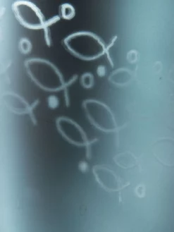 Teelichthalter, Blau 9 Teelichthalter, Blau -KIBEK Verkäufe SchoolofFish Teelichthalter Blau 12x12x18 lup2