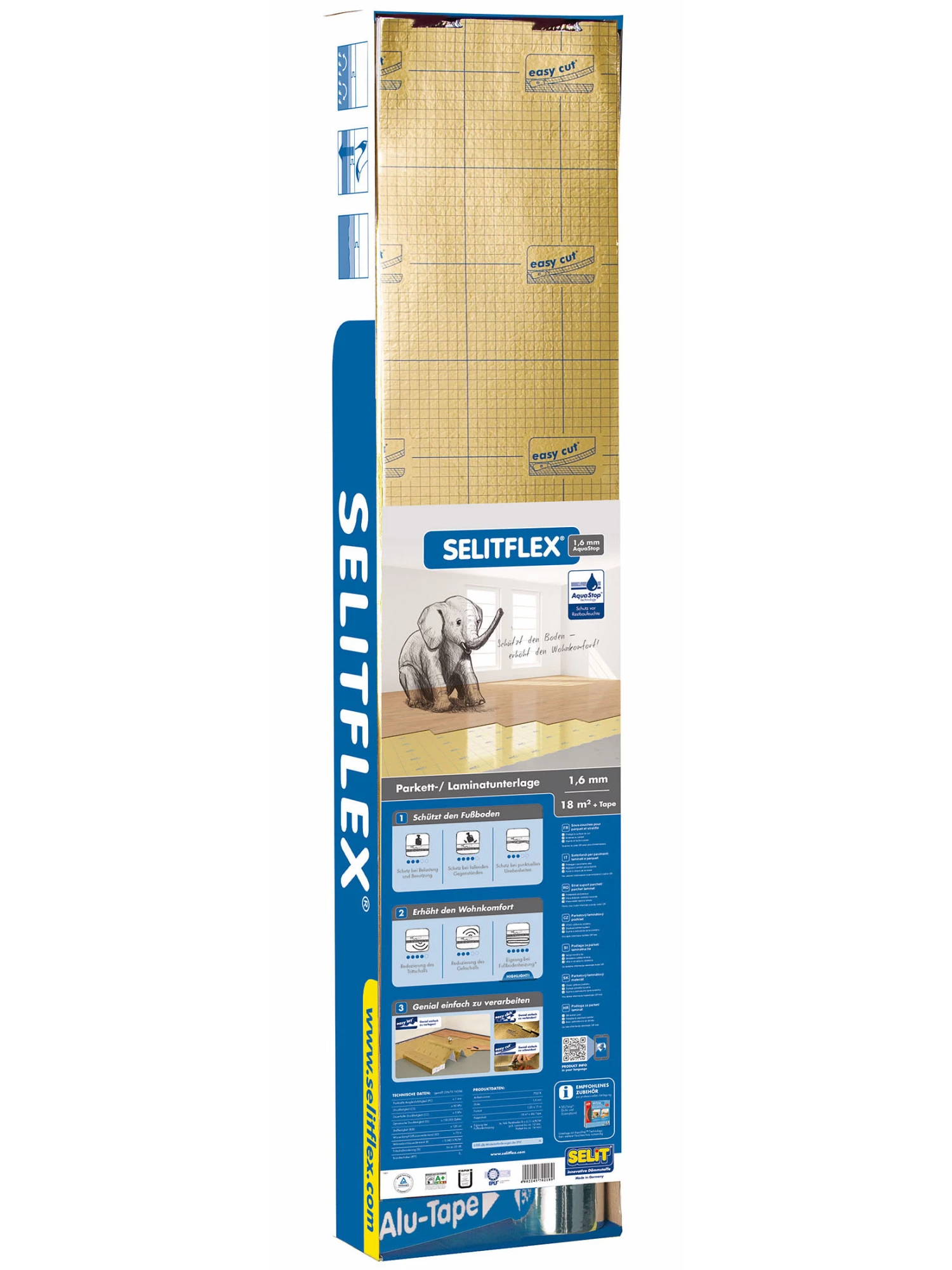 Dämmunterlage, Dunkelbeige 4 Dämmunterlage, Dunkelbeige – Bild 2