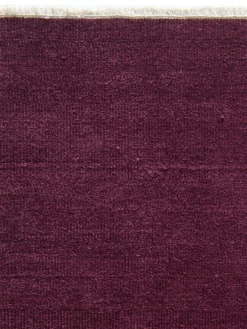 Flachgewebe-Teppich, Aubergine 9 Flachgewebe-Teppich, Aubergine -KIBEK Verkäufe Senado FlachgewebeTeppich Dunkelrot Aubergine lup